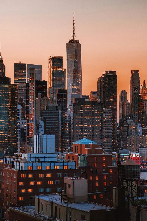 Manhattan Views From Brooklyn Roof Tops