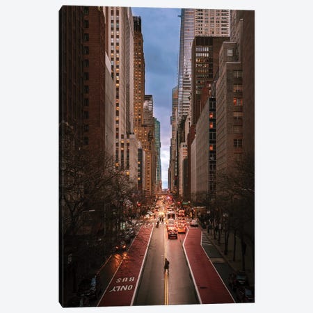 Evening In Midtown East Canvas Print #DWK57} by Dylan Walker Canvas Artwork