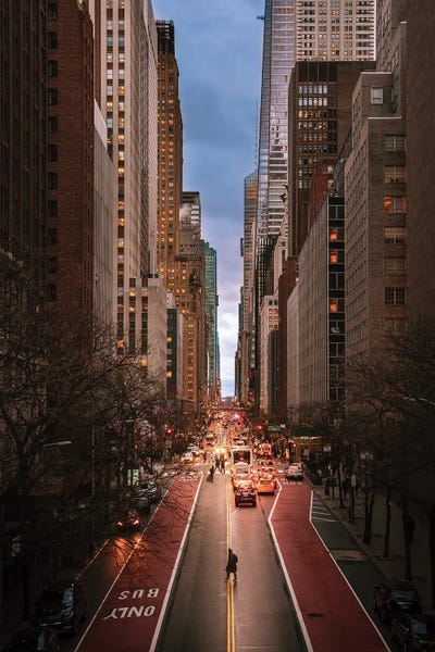 Dylan Walker: Evening In Midtown East by Dylan Walker