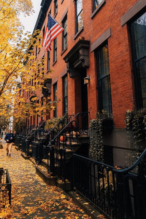 Fall Townhomes In Brooklyn