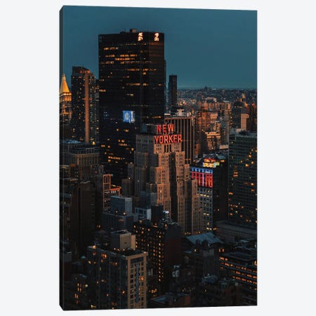 Night At The New Yorker Canvas Print #DWK66} by Dylan Walker Canvas Print