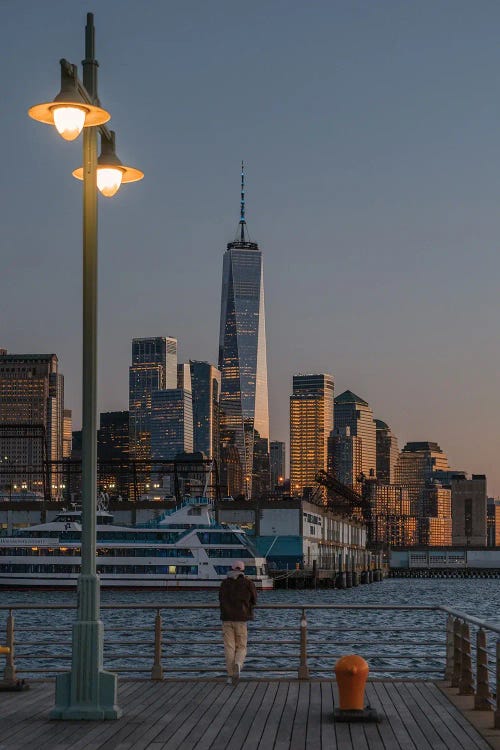 Quiet Night On Pier 45 by Dylan Walker wall art