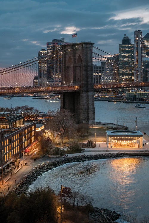 Evening In Dumbo by Dylan Walker wall art