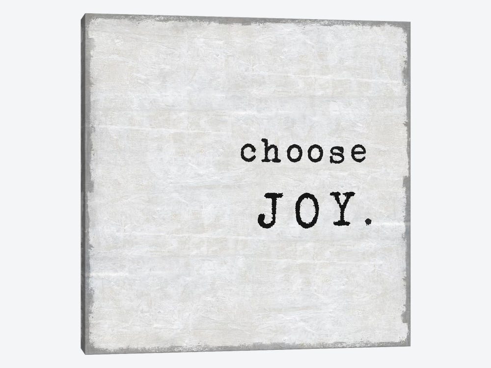 Choose Joy by Jamie MacDowell 1-piece Canvas Wall Art