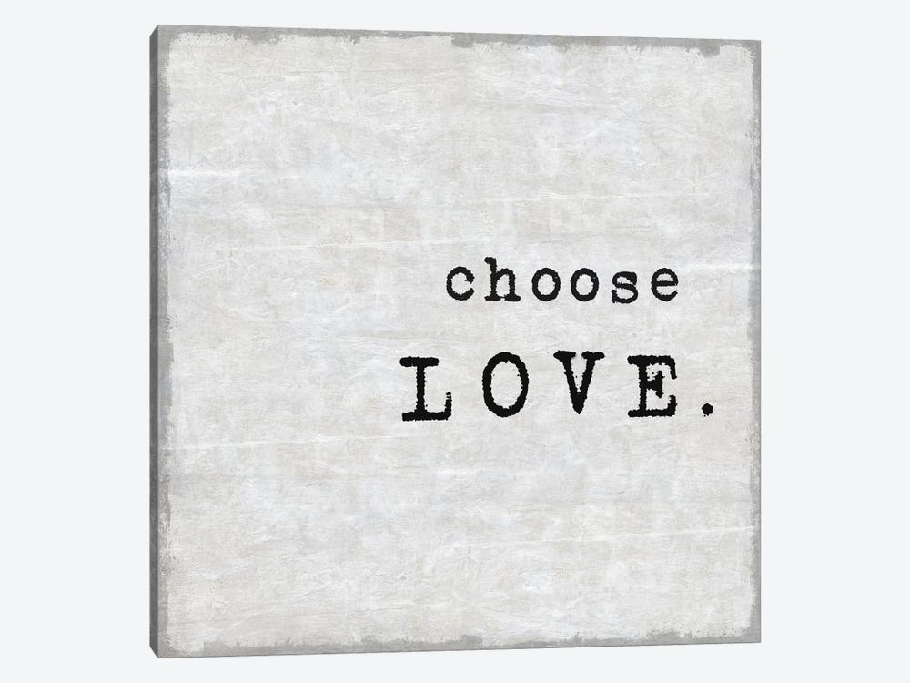 Choose Love by Jamie MacDowell 1-piece Canvas Wall Art