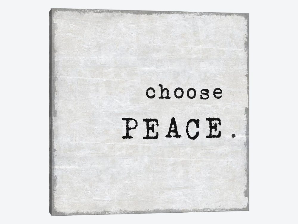 Choose Peace by Jamie MacDowell 1-piece Canvas Wall Art