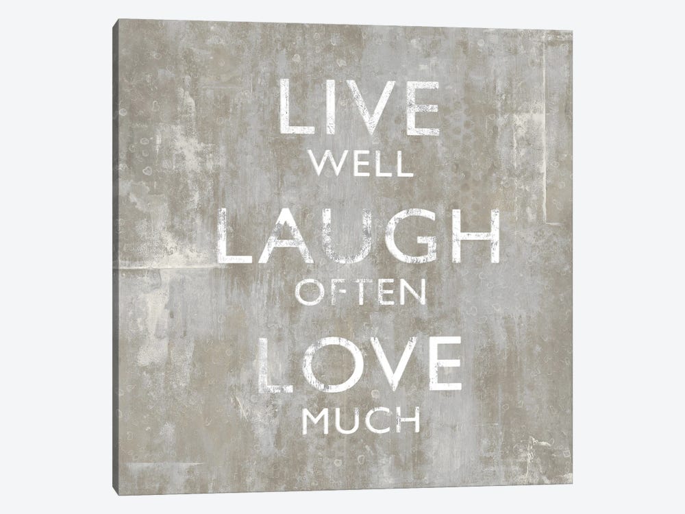 Live Well by Jamie MacDowell 1-piece Art Print