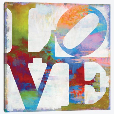 Love In Color Canvas Print #DWL23} by Jamie MacDowell Canvas Print