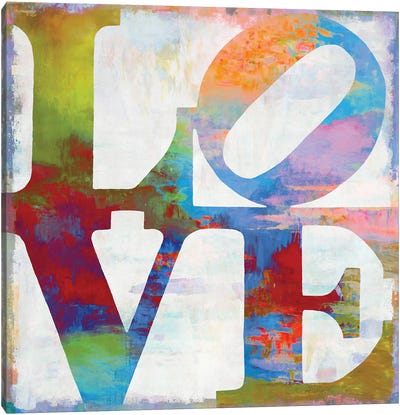 Love In Color Canvas Art Print