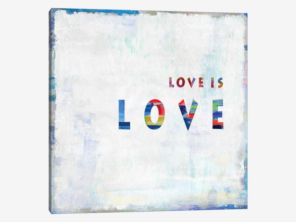 Love Is Love In Color by Jamie MacDowell 1-piece Canvas Wall Art