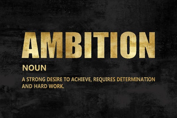 Inspirational Office: Ambition in Gold by Jamie MacDowell