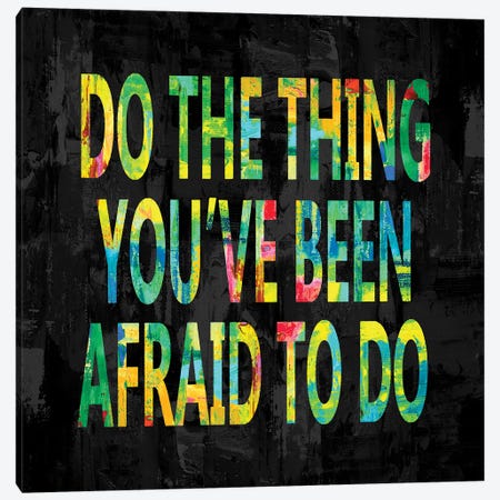 Do the Thing in Color Canvas Print #DWL39} by Jamie MacDowell Canvas Artwork