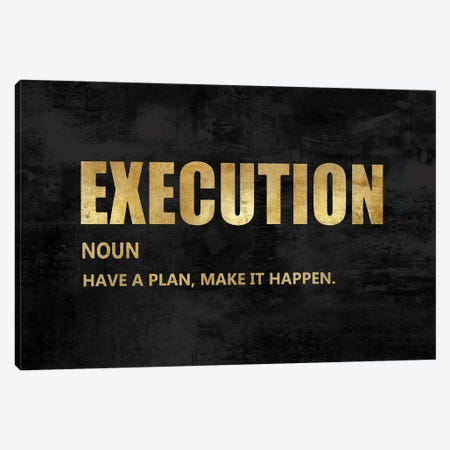 Execution in Gold Canvas Print #DWL40} by Jamie MacDowell Canvas Print