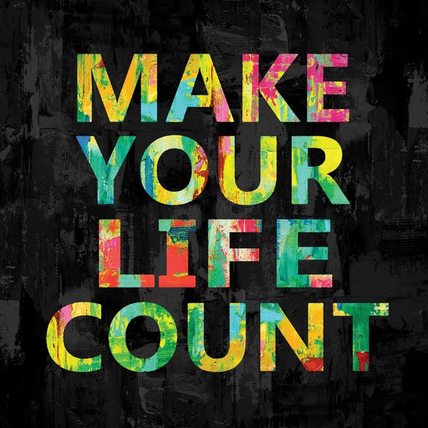 Jamie MacDowell: Make Your Life Count on Black by Jamie MacDowell