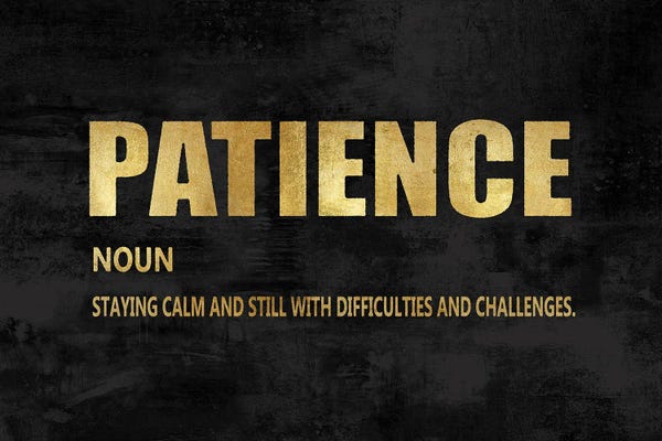 Patience in Gold