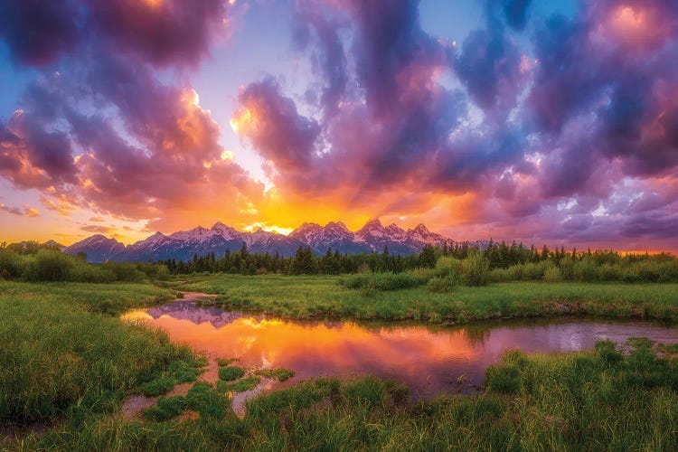 Grand Sunset in the Tetons