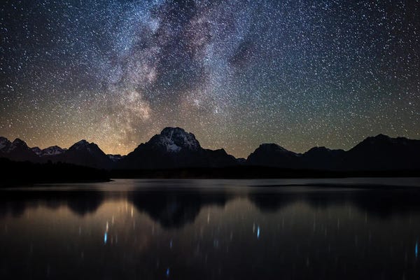 Darren White Photography: Jackson Lake Milky Way by Darren White Photography