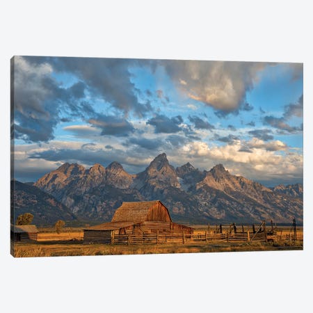 Rustic Wyoming Canvas Print #DWP200} by Darren White Photography Canvas Wall Art