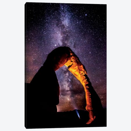 Milky Way Explorer (2013) Canvas Print #DWP5} by Darren White Photography Canvas Print