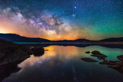 Eleven Mile Nights by Darren White Photography canvas print