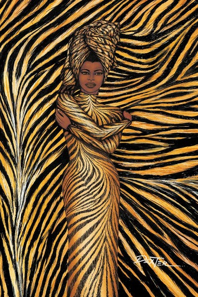 Animal Patterns: Tiger Inspired Fashion by Dexter Griffin