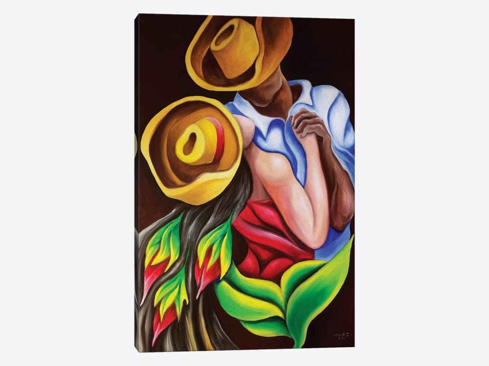 Dancing by Dixie Miguez 1-piece Canvas Art