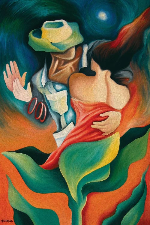 First Dance by Dixie Miguez wall art