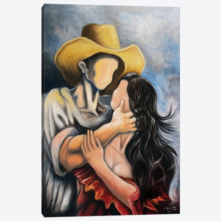Guajiros Canvas Print #DXM17} by Dixie Miguez Canvas Art