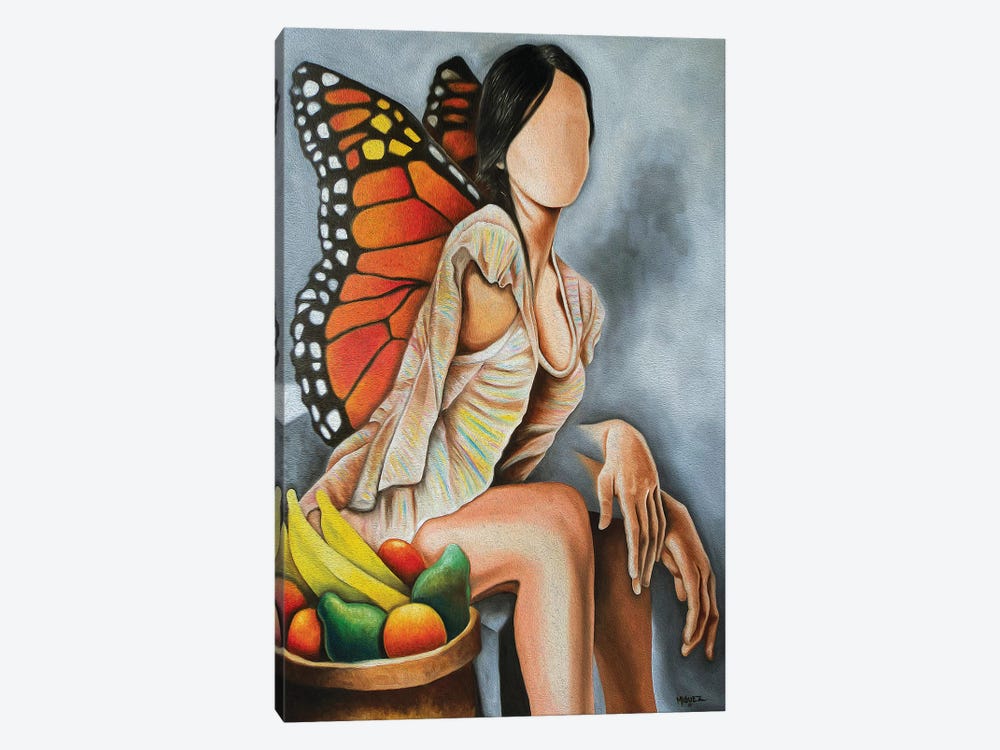 Libelula by Dixie Miguez 1-piece Canvas Art Print