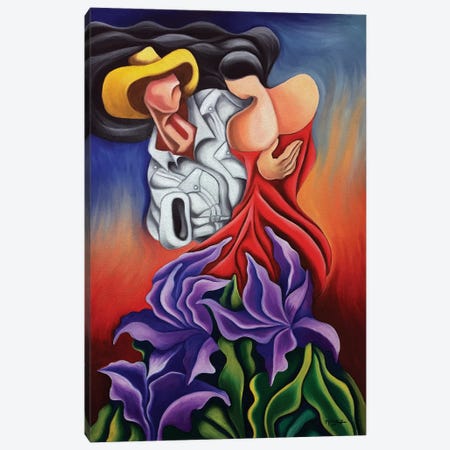 Love Dance Canvas Print #DXM21} by Dixie Miguez Canvas Art