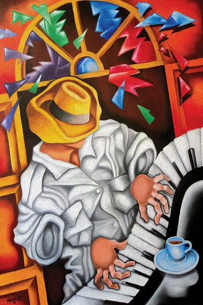 Latin Décor: Piano Forte by Dixie Miguez