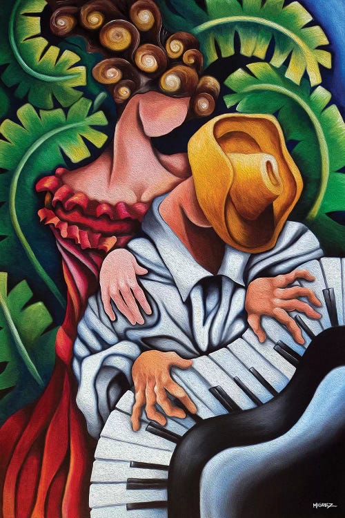 Piano Guajiro by Dixie Miguez wall art