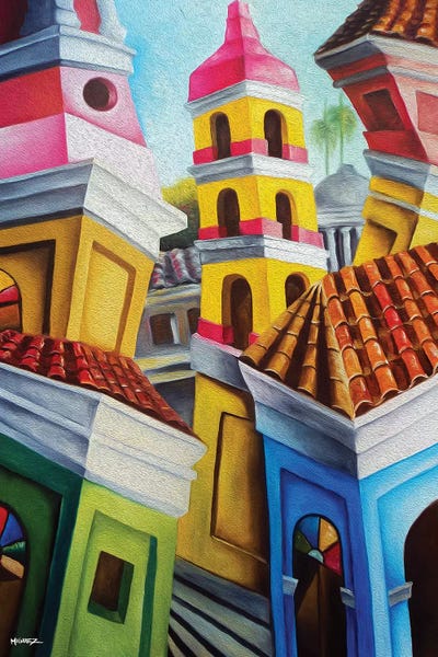 Latin Décor: Remedios Cuban Old Town by Dixie Miguez