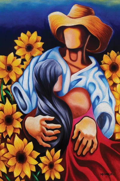 Latin Décor: Romance With In Sunflowers by Dixie Miguez