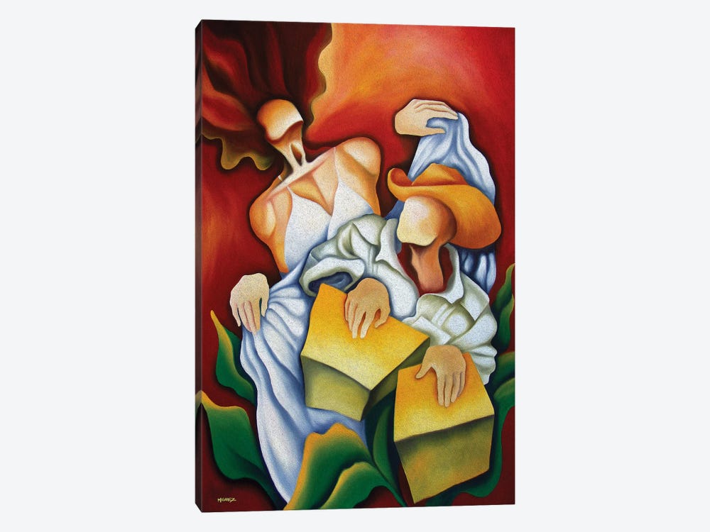 Rumba Cajon by Dixie Miguez 1-piece Canvas Art