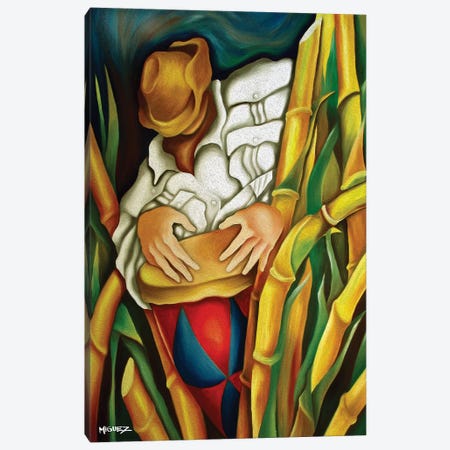 Rumba On Sugar Canes Canvas Print #DXM36} by Dixie Miguez Canvas Artwork