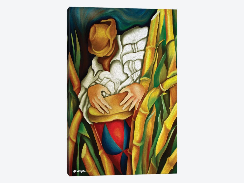 Rumba On Sugar Canes by Dixie Miguez 1-piece Canvas Artwork