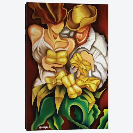 Tamales Canvas Print #DXM40} by Dixie Miguez Canvas Wall Art