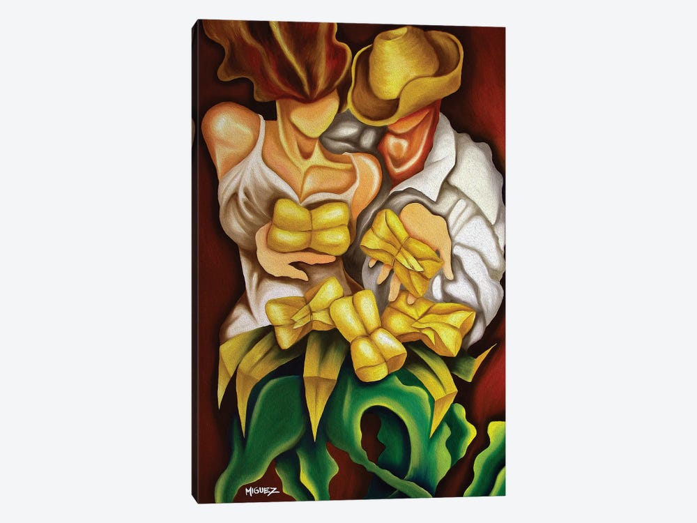 Tamales by Dixie Miguez 1-piece Canvas Print