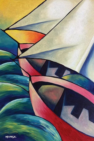 The Boats by Dixie Miguez gallery poster