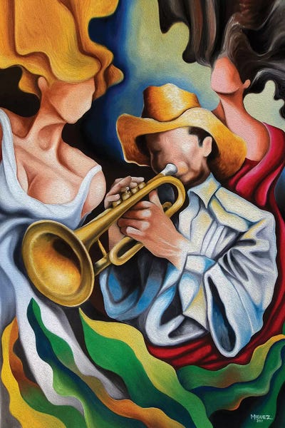 Latin Décor: The Trumpet's Muses by Dixie Miguez