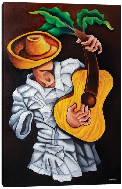 Troubadour Guajiro Canvas Art Print - Dixie Miguez