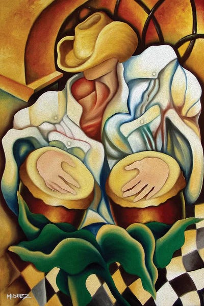 All Things Picasso: Bongos by Dixie Miguez