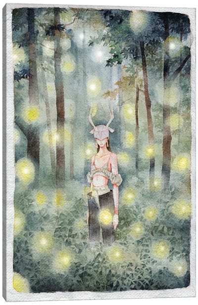 The Forest Goddess Canvas Art Print - Le Duy Anh