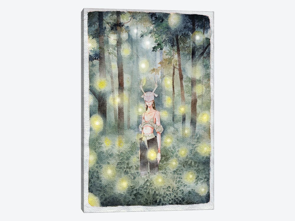 The Forest Goddess by Le Duy Anh 1-piece Canvas Artwork