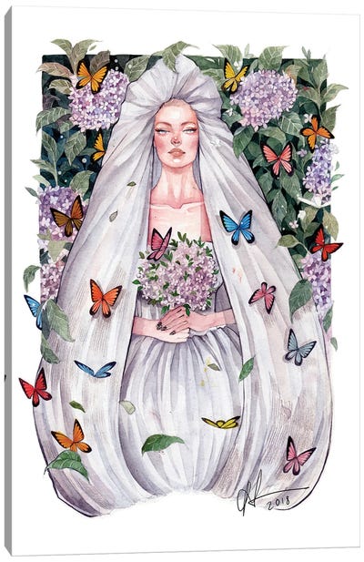 Bride Canvas Art Print - Le Duy Anh