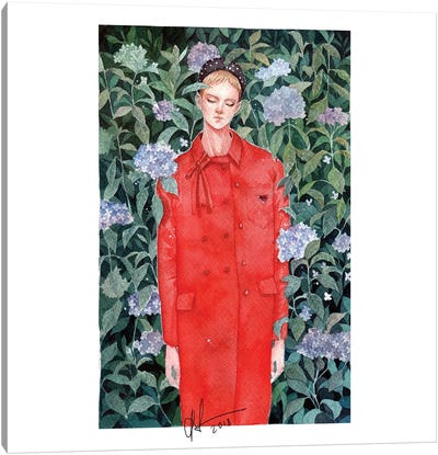 Prada 2019 Canvas Art Print - Hydrangea Art