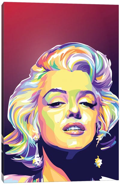 Beautiful Monroe Canvas Art Print - Marilyn Monroe