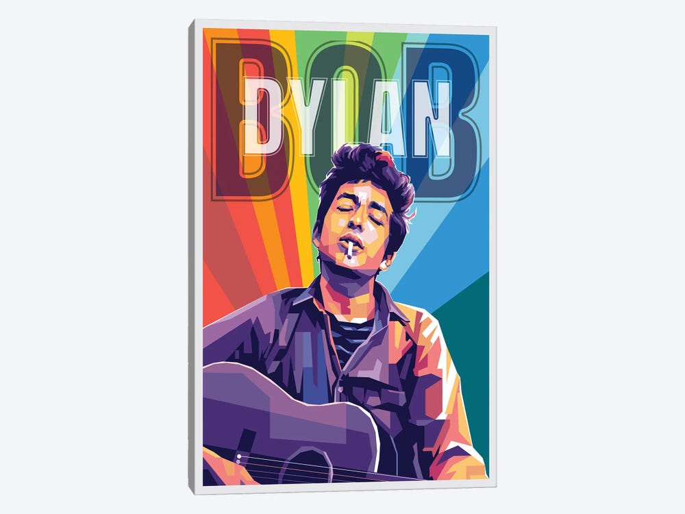 Bob Dylan by Dayat Banggai 1-piece Canvas Print