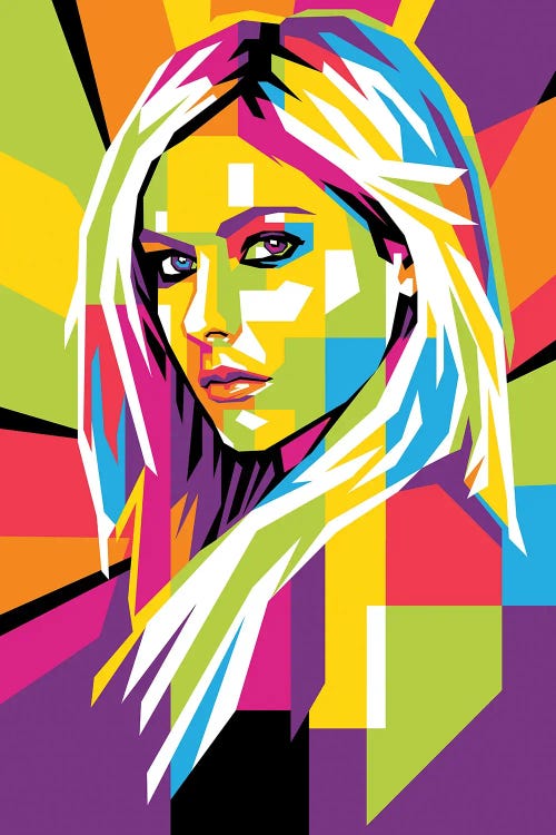 Avril Lavigne by Dayat Banggai wall art